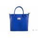 Итальянская кожаная сумка DIVAS CAROLINA S6815 синяя