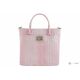 Итальянская кожаная сумка DIVAS CAROLINA S6815 розовая