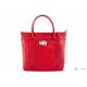 Итальянская кожаная сумка DIVAS CAROLINA S6815 красная