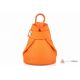 Итальянский кожаный рюкзак DIVAS Latisha S7073 оранжевый
