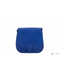 Итальянская кожаная сумка DIVAS SIBILLA TR927 синяя