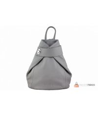 Итальянский кожаный рюкзак DIVAS Stella S6933 серый
