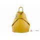 Итальянский кожаный рюкзак DIVAS Stella S6933 желтый