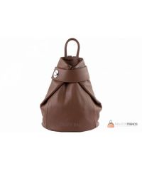 Итальянский кожаный рюкзак DIVAS Stella S6933 коричневый