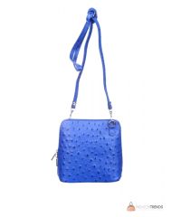 Итальянская кожаная сумка DIVAS GRETA P2279 синяя