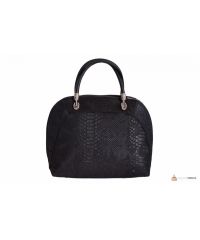 Итальянская кожаная сумка DIVAS CARLA.P M8816 черная