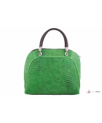 Итальянская кожаная сумка DIVAS CARLA.P M8816 зеленая