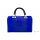 Итальянская кожаная сумка DIVAS MARIANNE M8836 синяя