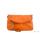 Итальянская кожаная сумка DIVAS SABINE TR928 оранжевая