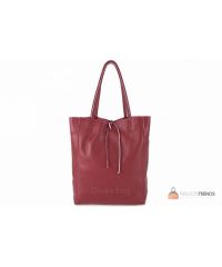 Итальянская кожаная сумка DIVAS Solange S7080 красная