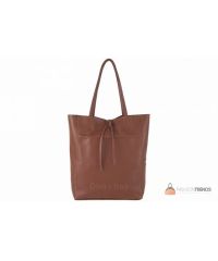Итальянская кожаная сумка DIVAS Solange S7080 коричневая