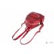 Итальянский кожаный рюкзак DIVAS Zavia S7088 красный