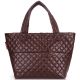 Стеганая сумка PoolParty broadway-quilted-brown