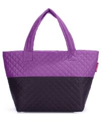 Стеганая сумка PoolParty pp-broadway-violet