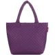 Стеганая сумка PoolParty Eco-1 фиолетовая