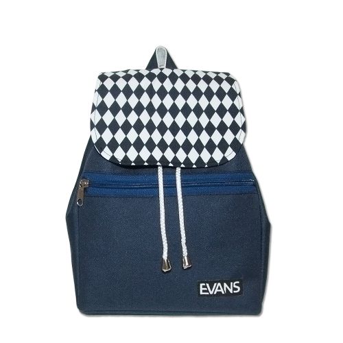 Рюкзак Lily Evans - RMB синий с белыми ромбами