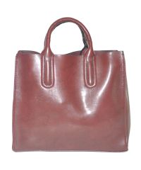 Женская сумка с красивыми ручками 01546562167377dark-purple фиолетовая