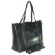 Женская сумка с карманом 01550476632328black черная
