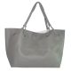 Женская сумка шоппер с клатчем 01537968677984dark-grey темно-серая