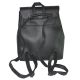 Женская сумка-рюкзак с круглой застежкой 01540332547109black черный