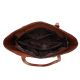 Женская сумка с карманом 01550476632328brown коричневая