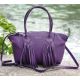 Кожаная сумка Bordo фиолетовая