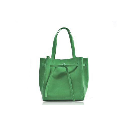 Кожаная сумка B.0024 зеленая
