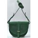 Кожаная сумка B.0010-ALI зеленая