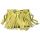 Кожаная сумка с бахромой B.0016 желтая