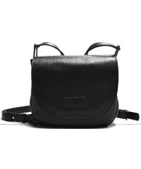 Кожаная сумка B.0021-2 черная