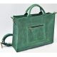 Кожаная сумка B003 зеленая