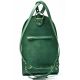 Кожаный рюкзак GBAGS BP.0002 зеленый