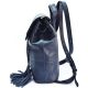 Кожаный рюкзак GBAGS BP.0004 синий