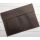 Кожаный клатч конверт C014 коричневый