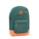 Рюкзак GIN "Бронкс XL" зеленый с рыжим