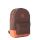 Рюкзак GIN "Бронкс" коричневый с бежевым