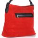 Женская замшевая сумка 1927 красная Италия