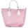 Женская замшевая сумка 2057 розовая