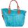 Женская замшевая сумка 2057 голубая Италия