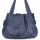 Женская кожаная сумка 8216 синяя Италия