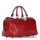 Женская кожаная сумка 995 красная Италия