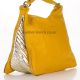 Кожаная сумка 1866 желтая Италия