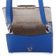Кожаный клатч 1938 синий Италия