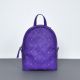 Женский кожаный рюкзак Archer Purple фиолетовый