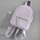 Женский кожаный рюкзак Baby Sport Cipria фиолетовый