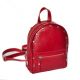 Женский кожаный рюкзак Baby Sport Red красный