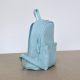 Женский кожаный рюкзак Jizuz Carbon Blue голубой