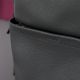 Женский кожаный рюкзак Jizuz Carbon Dark Grey серый