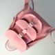 Женский кожаный рюкзак JIZUZ Tulip Bubblegum розовый