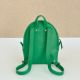 Женский кожаный рюкзак Sport Green зеленый
